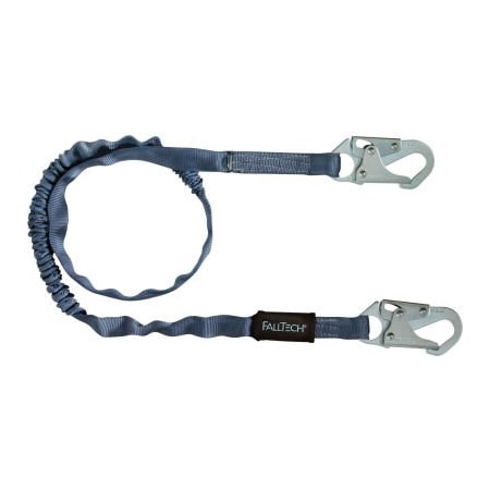 Falltech FallTech 6' Tubular Web Lanyard, Single Leg, with 2 Snap Hooks 8259